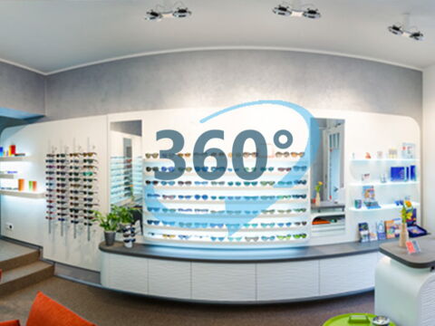 Fotograf 360° Rundgang Augenoptiker