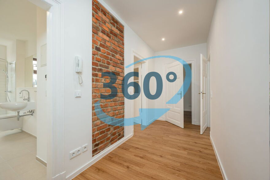 Virtueller 360 Grad Rundgang Wohnung Immobilie Leipzig